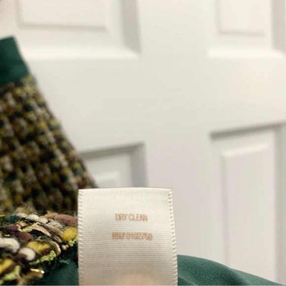 Kate Spade Green Tweed Skirt - Picture 9 of 10